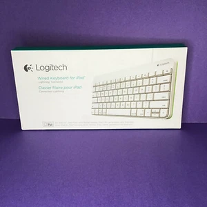 Logitech Wired Keyboard for Ipad Lightning Connector - Picture 1 of 2