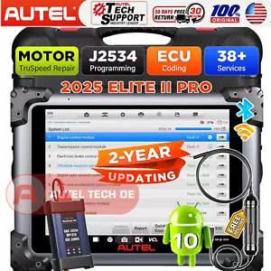 Autel MaxiSys Elite II PRO+MV108S Ultra Programming Diagnostic 2-Year Scanner - Picture 1 of 21