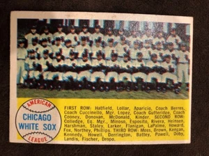 1958 Topps #256 White Sox Team Card. Minoso, Doby, Aparicio, Etc... - Picture 1 of 2