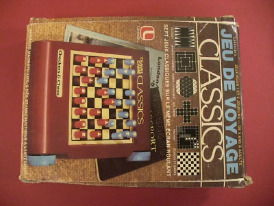 Vtg. Lakeside Travel Game Classics 7 Games In 1 Backgammon Checkers Chess - Image 1 of 4