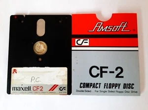 Rare Vintage Maxell 3" Floppy Disc (CF2) - Used, Untested, Collector's Gem. - Photo 1/2