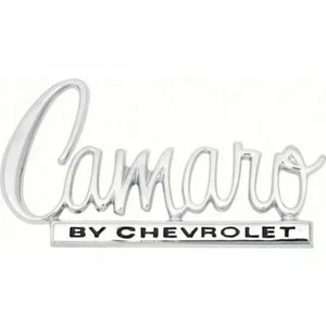 1968 1969 68 69 CHEVROLET CAMARO Z-28 NUEVO GM RESTAURACIÓN EMBLEMA DE LA TAPA DEL MALETERO - Imagen 1 de 2
