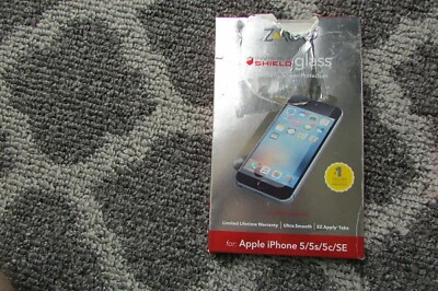 Zagg Invisible Shield Glass HD Clarity iPhone 5 / 5s / 5c /SE - Image 1 of 2
