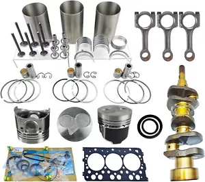 D722 D722EBH Crankshaft Connecting Rod Overhaul Rebuild Kit FITS Kubota Engine - Zdjęcie 1 z 9