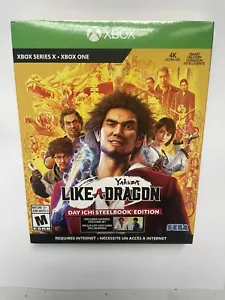 Xbox Yakuza Like A Dragon Day Ichi Steelbook! BRANDNEU versiegelt!! - Bild 1 von 2