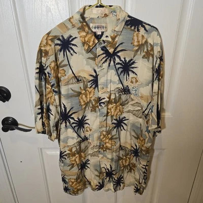 Camisa Hawaiana Campia Moda De Colección Para Hombres Grande Pin Up Niñas Surf Floral Abotonada Foto 1 de 4
