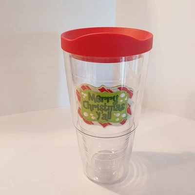 Tervis 24 oz. Vaso Feliz Navidad Y'all Foto 1 de 2