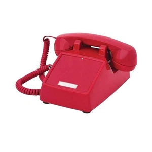 250047-VBA-NDL Red desk no dial - Zdjęcie 1 z 1
