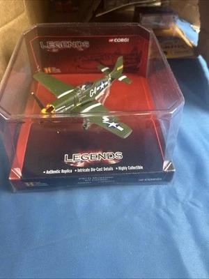 New Corgi P51 D Mustang Kit Carson AA32207 Diecast Model Plane 1/72 - Image 1 of 4