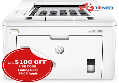 *Ex-Demo* HP LaserJet Pro M203DN B&W Laser Network Printer+Duplexer CF230A 28PPM - image 1 of 2