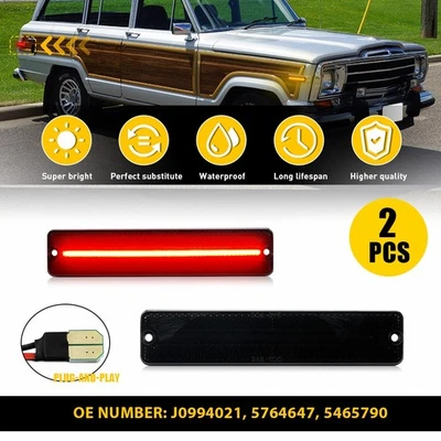 Задний светодиодный габаритный фонарь на крыло для Jeep CJ5 CJ6 CJ7 Grand Wagoneer EC 1972-91 годов выпуска - Изображение 1 из 4