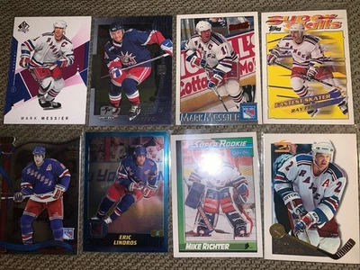 Lote de 15 tarjetas de los New York Rangers Foto 1 de 2