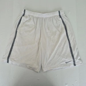 NIKE Basketball Shorts XL weiß Herren Taschen sportlich Mesh Design Sport - Bild 1 von 15