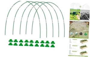 Garden Hoops for Raised Beds,25pcs Greenhouse Hoops, Rust-Free Coated - Picture 1 of 7