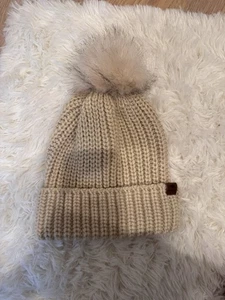 Roots Canada Damen Strick Beanie Mütze - Einheitsgröße - gebraucht - Bild 1 von 4
