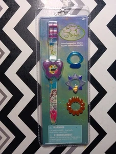 Neue Disney Store Fairies Digitaluhr mit 3 austauschbaren Gesichtern - Bild 1 von 4