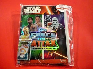 Star Wars Force Attax Erwachen der Macht Starterpack Sammelmappe Niederlande RAR - Picture 1 of 1