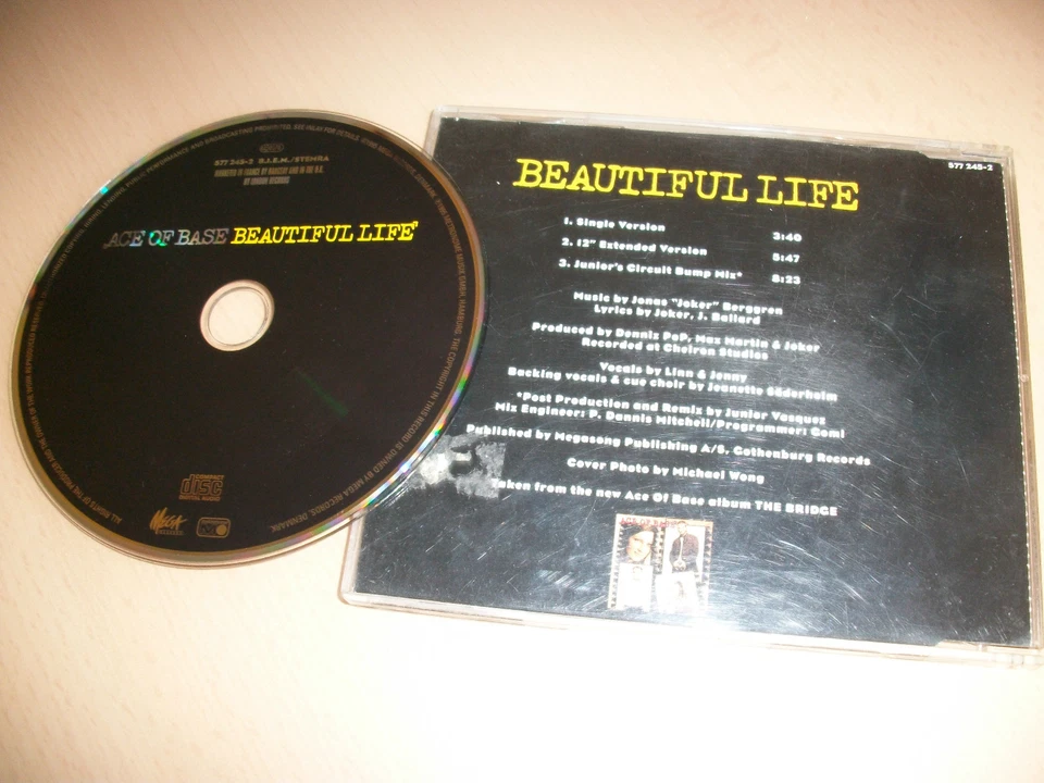 Ace of Base Beautiful lief - 3 TRACK - Musik CD 1995   - Bild 1 von 1