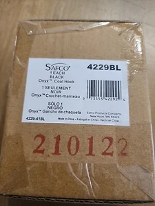 Safco Onyx Panel/Tür Kleiderhaken Stahl 4229BL - Bild 1 von 3