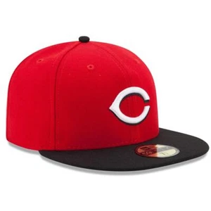 Cincinnati Reds New Era 5950 eng anliegende Mütze - Road - rot/schwarz - Bild 1 von 1