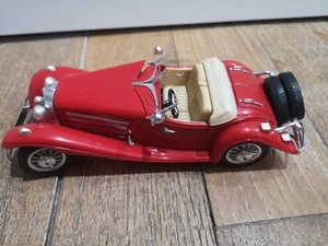 BURAGO Mercedes Benz 500 K Roadster (1936) Scala 1/20 Made In Italy - Foto 1 di 6