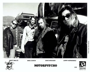 1992 Vintage Photo rock band Motorpsycho members Multz Cusick Krocker Hernandez - Picture 1 of 2