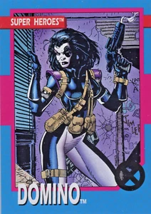 Domino 1992 Impel The Uncanny X-Men Series 1 Card #13 Near Mint NM Free Shipping - Picture 1 of 2