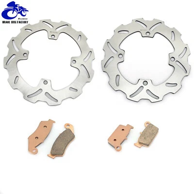 Discos de freno delanteros traseros pastillas rotores para SUZUKI RMZ250 2007-2022 RMZ450 2005-2022 Foto 1 de 4