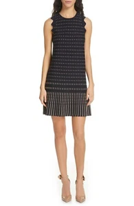 Ted Baker Relioa Metallic Jacquard Knit Dress (Size 2 = US size 4-6) - Picture 1 of 4