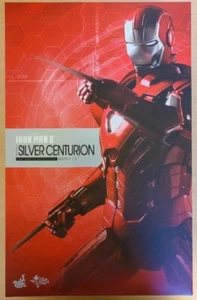 Figura Hot Toys Movie Masterpiece MMS213 Iron Man 3 Mark 33 Silver Centurion 1/6 - Imagen 1 de 4