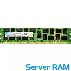 4x 8GB PC3-12800R DDR3 ECC Registered (2Rx4) Server RAM memory - 32GB total - Picture 1 of 2