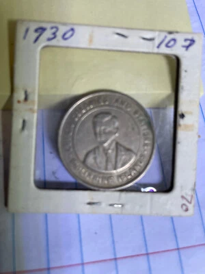 Filipinas 1930 10 centavos Culion Leper Foto 1 de 2