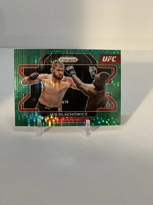 2022 Panini Prizm UFC Jan Blachowicz Green Pulsar #’d/25 - Image 1 of 4