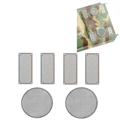Metal Protective Mesh Net Guard for 1/16 Henglong Tank 3879 Panther Tank Model - Image 1 of 4