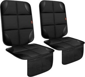 Car Seat Protector 2 Pack Car Seat Cushion Mat Thickest Padding,Waterproof 600D - Picture 1 of 7