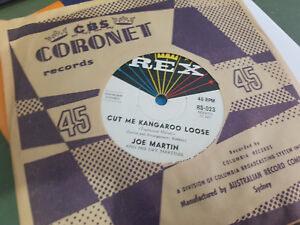 CUT ME KANGAROO LOOSE by JOE MARTIN / JOHNNY AND MARY CROFT RARE OZ REX 1960