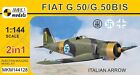 1/144 WW2 Fighter : FIAT G-50/ G-50Bis "Arrow" [Italy/Finland] #144128 : MARK1