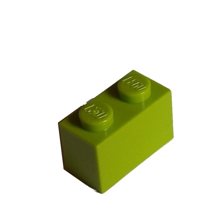Lego 250 lime grüne Basic Steine 1x2  (3004) limette Neu grün green bricks - Bild 1 von 1