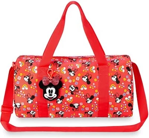 ¡NUEVO CON ETIQUETAS! Bolso de Ballet Minnie Mouse de la Tienda Disney con Arco de Peluche Extraíble Lentejuelas - Imagen 1 de 6