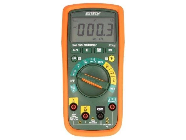 EX350 Digitaler Multimeter LCD (4000) VDC: 40m/400m/4/40/400/600V EXTECH - Bild 1 von 1
