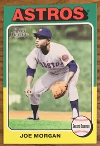 JOE MORGAN, 2011 TOPPS "LINEAGE" MINI CARD IN EXCELLENT CONDITION ! - Picture 1 of 1