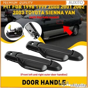 98-03 For Sienna Toyota Van Exerior Door Handle Front Right Left Side Durable