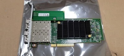 IBM Quad Port HBA PCI-E 16GbE Card P/N R0822-G0001-03 FRU 00MJ429 00RY004 w/2SFP - Image 1 of 3