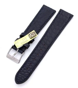 20mm /16 für Patek etc. Louisiana ALLIGATOR KROKO flach German UHREN BAND matte - Picture 1 of 2