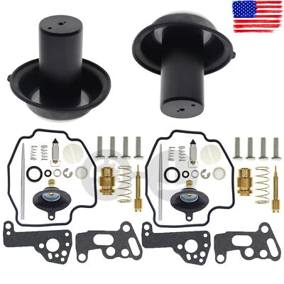 2*Carburetor Repair Kit For yamaha VIRAGO 535 XV535 XV 535 Plunger diaphragm - Image 1 of 4