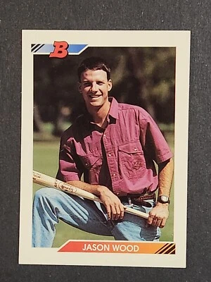 1992 Bowman Baseball #262 Jason Wood - Image 1 of 2