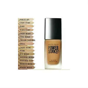 AVON - POWER STAY 24 HOURS - *SUN BEIGE* - FOUNDATION 30ml - NEW & BOXED - Picture 1 of 3