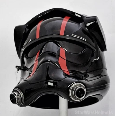CASCO PILOTO ANOVOS STAR WARS PRIMER ORDEN FUERZAS ESPECIALES CORBATA COMBATE 1:1 Foto 1 de 4