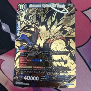 Dragon Ball Super Card Game Miraculous Fighter SS3 Gogeta SCR Foil Card BT5-120 - Picture 1 of 3