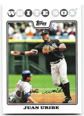 💎 2008 Topps #639 Juan Uribe Gold Foil - Image 1 of 2